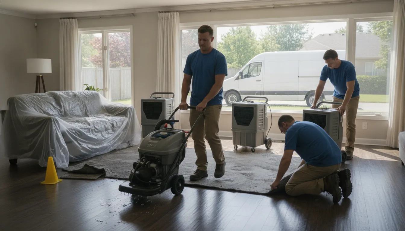 Water Damage in Northwood